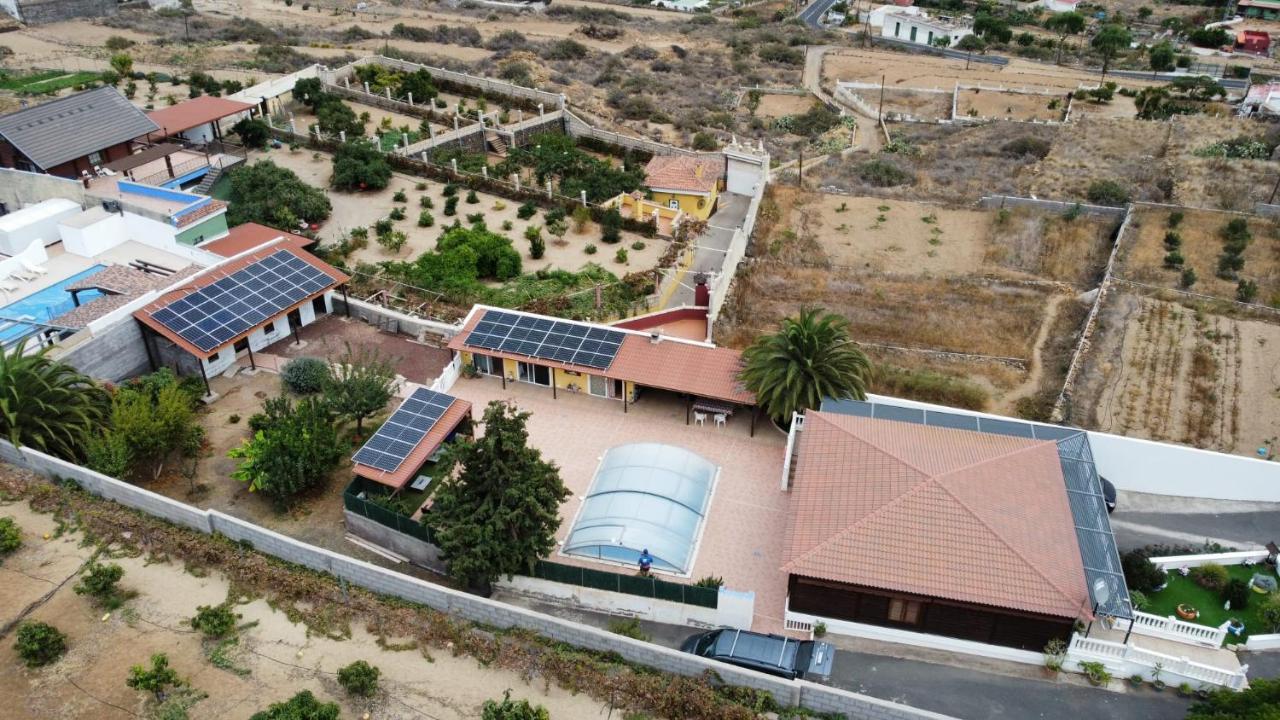 Casa Rural con piscina Arafo Exterior foto
